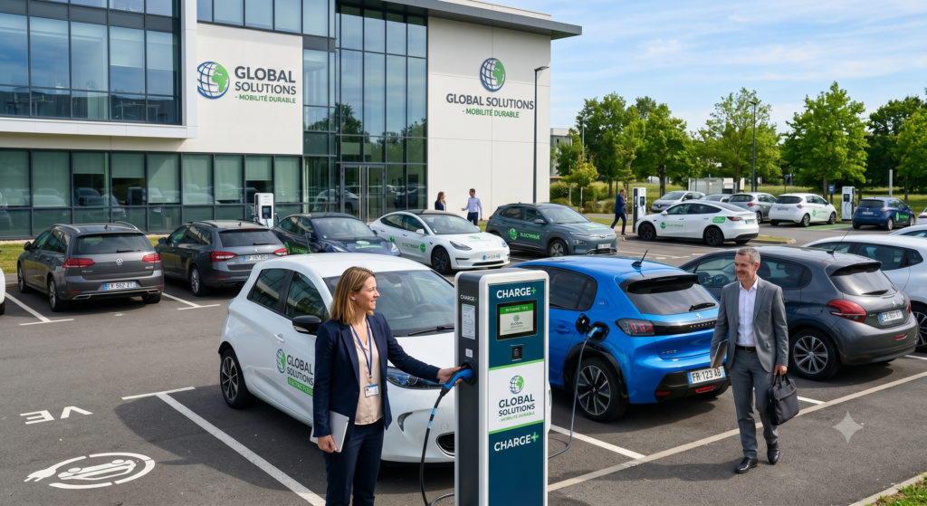Transition électrique des flottes d’entreprise : une dynamique mesurée, mais en mouvement