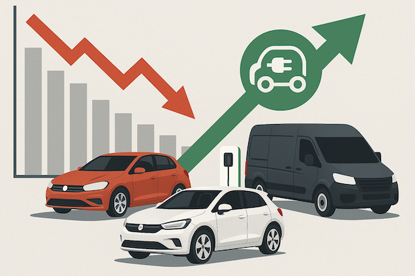 Flottes d’entreprise : début 2025 sous tension, mais la transition reste en marche