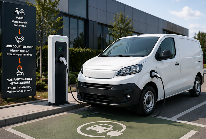 Borne de recharge électrique